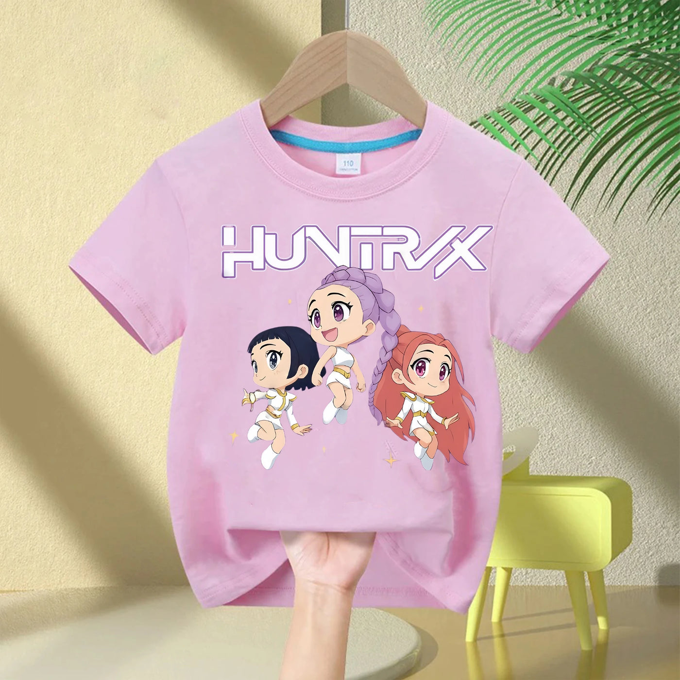 2025 Hot Movie Soft Cotton Baby Girls T Shirt Children's Clothing KPop Demon Hunters Fans Gifts Kids Clothes Fashion Casual Tops
