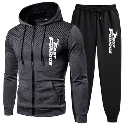 Hot Sale Men's Tracksuit Hooded Casual Single Piece Zipper Sweatshirt And Daily Single Sweatpants Comfort Outdoor Jogging Sports