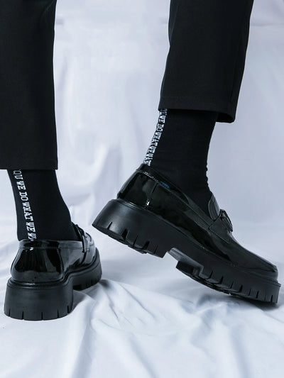 2025 New Men's Fashionable and Versatile Trendy Loafers, British Style Business Work Shoes, Men's Party Shoes