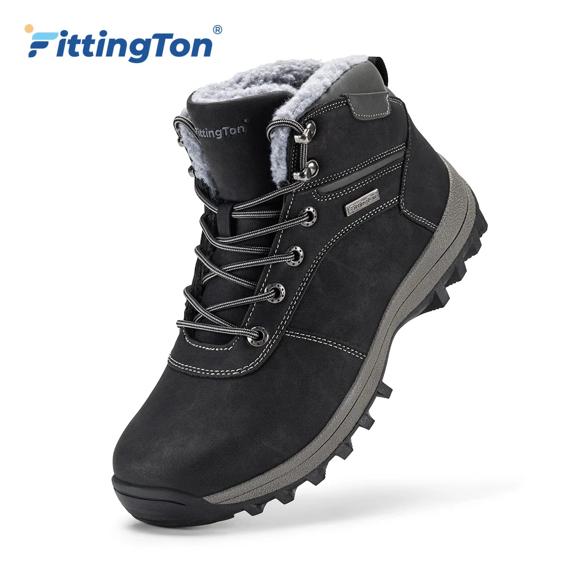 Newest Men's Winter Boots Thick Warm Snow Boots Anti-slip Lightweight Comfortable Fur Lined Boots Outdoor Winter Shoes for Men