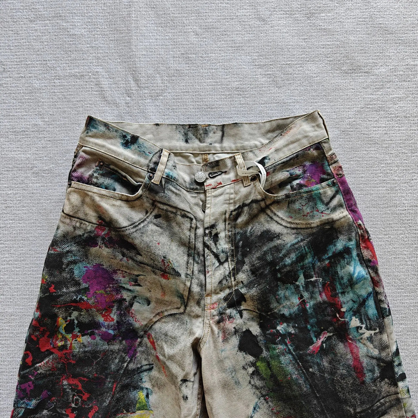 2025 New Candy Ink Old Washed Denim Zipper Slim Fit Straight PANT Jeans Cotton Denim Pants Casual Jeans Size XS-2XL #N025