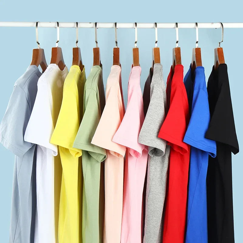 2025 MRMT Brand New Mens T-shirts 100% Combed Cotton Round Neck Men T-shirts Simple Loose Drop Shoulder Man T-Shirt For Male