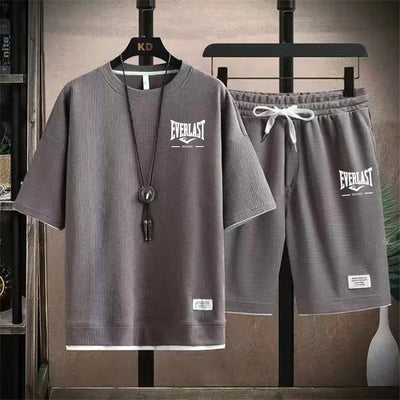 Men's summer Waffle set: