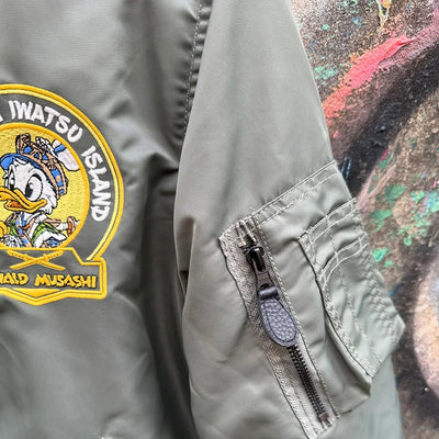 Supzoom New Arrival Rib Sleeve Zipper Top Fashion Embroidery Loose Cardigan Casual Pilot Ins Bomber Baseball Jacket