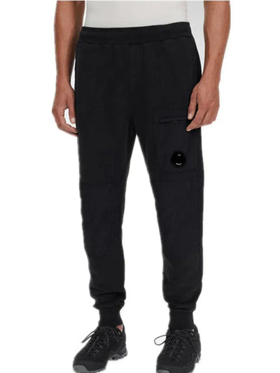 Men Thicken Fleece Jogging Trousers Autumn Winter Drawstring Elastic Waist Loose Sports Casual Pants Autumn Winter