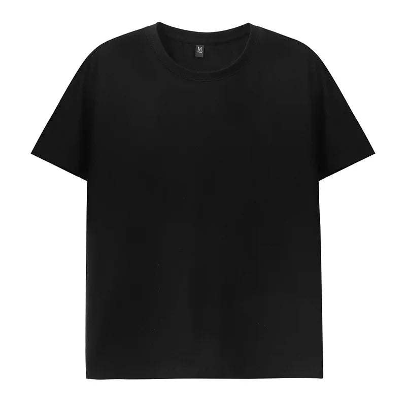 2025 MRMT Brand New Mens T-shirts 100% Combed Cotton Round Neck Men T-shirts Simple Loose Drop Shoulder Man T-Shirt For Male