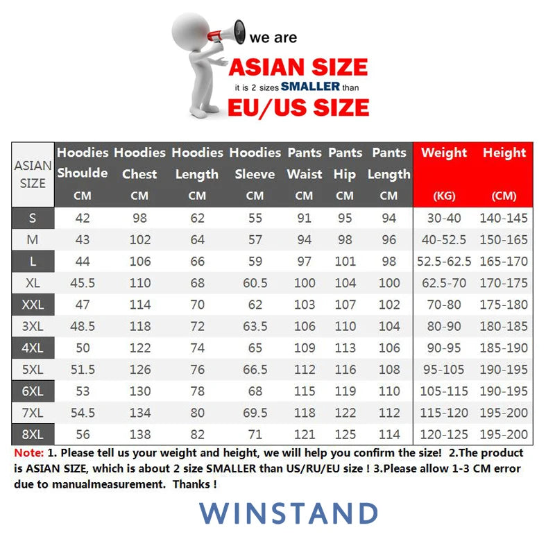 Cashmere Mens Fleece Warm Tracksuit Male Winter Warm Hooded Fashion Sets Mens Hoodies + Pants Sportswear Sets WinterThick Set