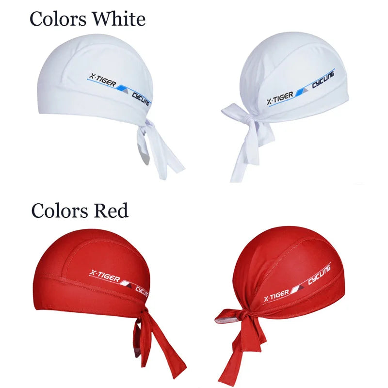 X-Tiger Brand 100% Polyester Breathable Cycling Headwear/Summer Mountain Bike  Ciclismo Scarf/Quick-Dry MTB Bicycle Caps