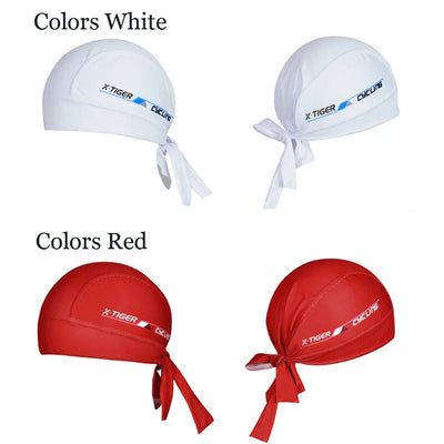 X-Tiger Brand 100% Polyester Breathable Cycling Headwear/Summer Mountain Bike  Ciclismo Scarf/Quick-Dry MTB Bicycle Caps