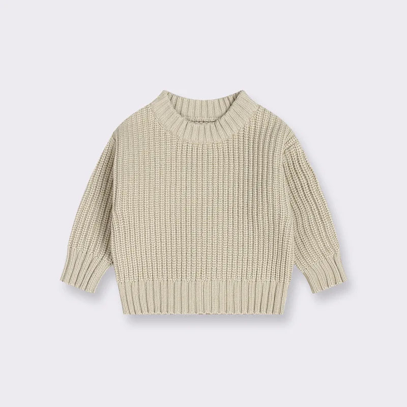 0-7T Toddler Kid Baby Boy Girl Winter Clothes Newborn Baby Sweater Infant Knit Pullover Top Casual Basic Top Knitwear Outfit