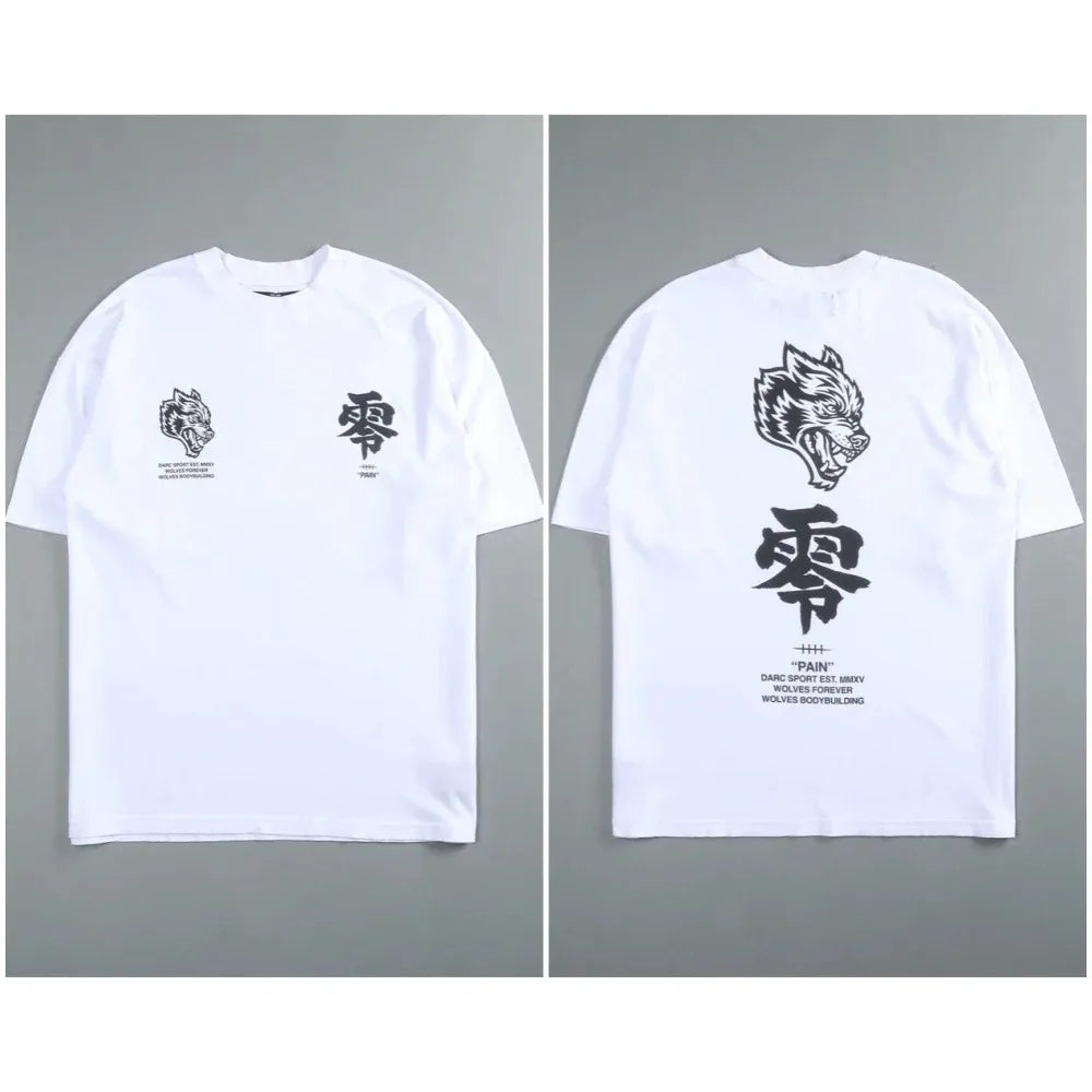 2025men's and women's couples motorcycle oversized breathable men's T-shirt muscle prayer handprint fitness T-shirt short sleeve