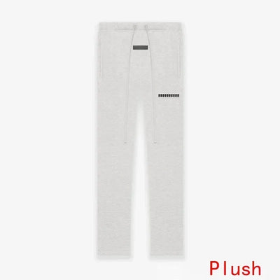 Season 8 Luxury Brand Men's Casual Pants Two Rows Flocked Letter Logo Top Quality Designer Brand Sweatpants