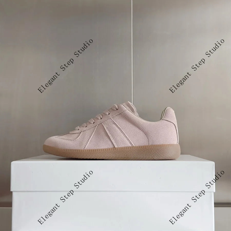 Unisex Shoes Low-top Sneakers Vintage Design Classic German Army Trainers