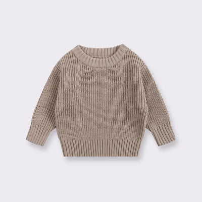 0-7T Toddler Kid Baby Boy Girl Winter Clothes Newborn Baby Sweater Infant Knit Pullover Top Casual Basic Top Knitwear Outfit