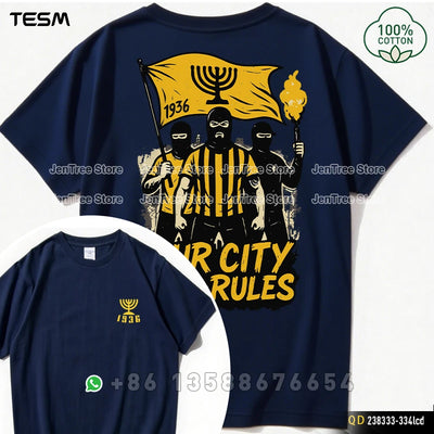 TESM Summer Men Pure Cotton T-shirt Casual Street Fashion Short-sleeved Team Party Clothing 100 Cotton Solid Color Shirt