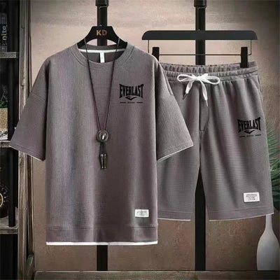 Men's summer Waffle set: