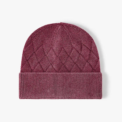 Outdoors Thick Soft Stretch Knitted Hat Hight Quality Elastic Skull Caps Beanies With Custom Logo Embroidery for Man Woman