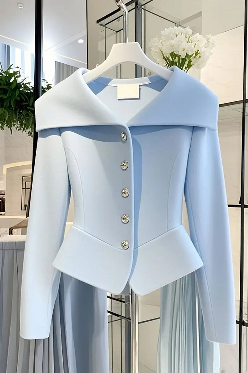 2025 Spring Autumn New Chic Jacket Women's Outwear High-End Unique Super Good-Looking Slim Sweet Single-breasted Y2k Coat Tops