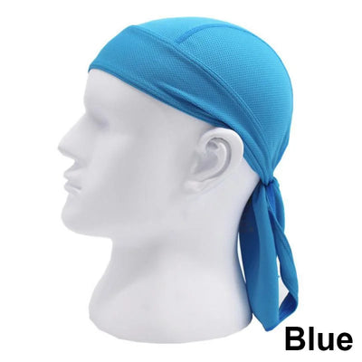 Quick Dry Pure Cycling Durag Head Scarf Summer Men Running Riding Bandana Headscarf Ciclismo Pirate Cap Headband
