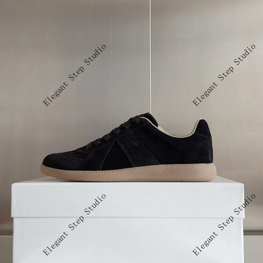 Unisex Shoes Low-top Sneakers Vintage Design Classic German Army Trainers