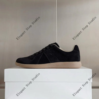 Unisex Shoes Low-top Sneakers Vintage Design Classic German Army Trainers