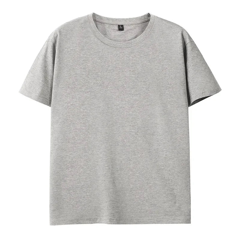 2025 MRMT Brand New Mens T-shirts 100% Combed Cotton Round Neck Men T-shirts Simple Loose Drop Shoulder Man T-Shirt For Male