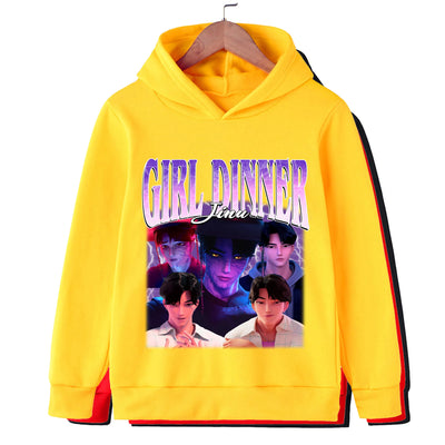 Kpop Witch Hunt Children's clothing, including men's and women's spring and autumn hoodies and fashionable sweatshirts