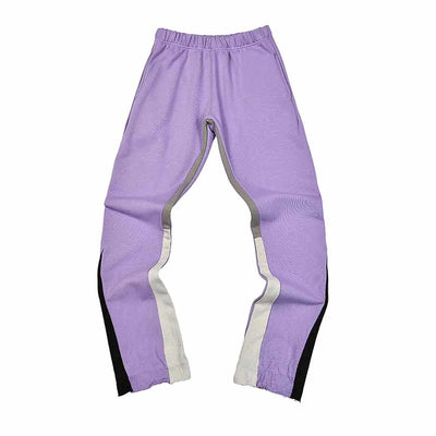 2025 GD Letter Printed Women Men Sweatpants Joggers LA Flare Splash-ink Side Striped Men Stretch Waist Jogging Pants Trousers