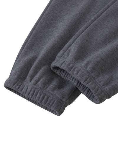3 pieces of men's solid color casual sports pants - breathable lightweight suitable for daily wear