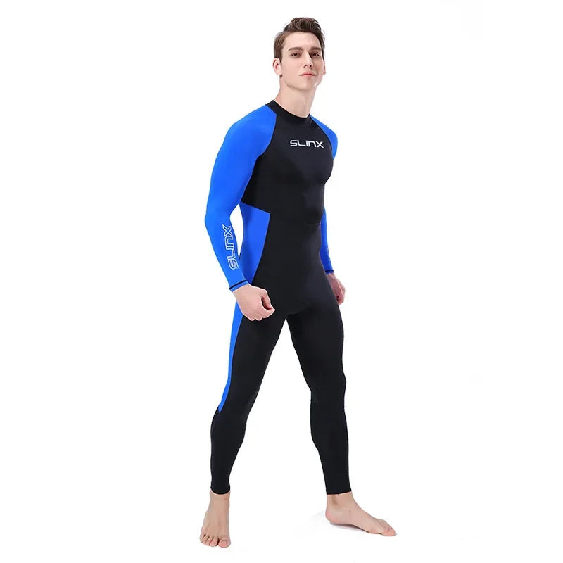 Men Youth Boys Wetsuit Thin Quick-Drying Swimsuit One-Piece Anti-Jellyfish Surfing Sunscreen Clothes Swimming Suit Dive Skin