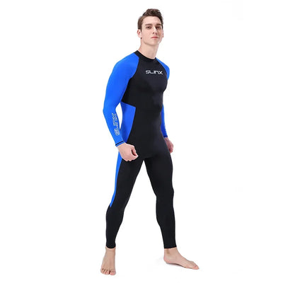 Men Youth Boys Wetsuit Thin Quick-Drying Swimsuit One-Piece Anti-Jellyfish Surfing Sunscreen Clothes Swimming Suit Dive Skin