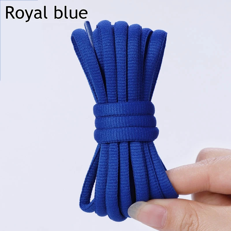 1Pair Oval Shoe Laces Half Round Athletic Shoelaces for Running Sneakers Laces Shoes Strings Durable without Fading Shoelace