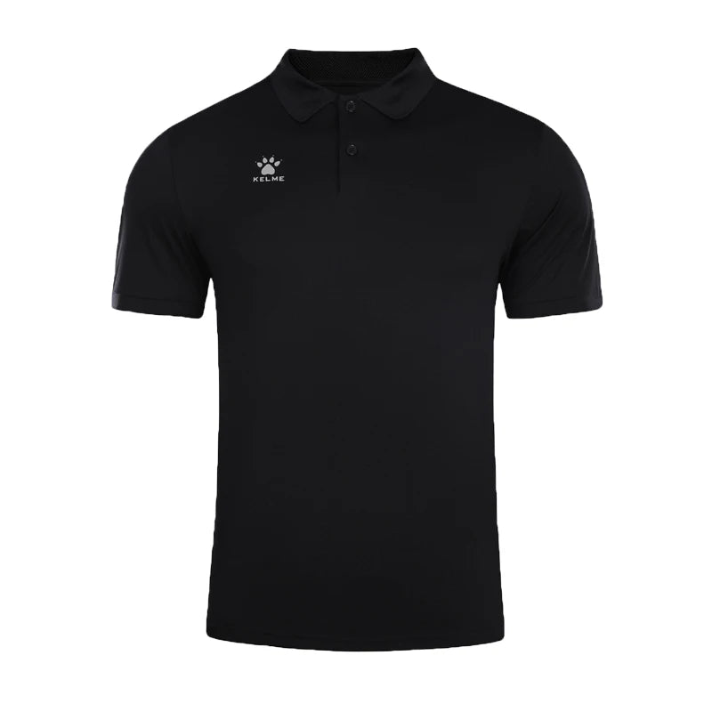 KELME Men's Training Polo T-Shirt  Summer Running  Shirts Casual Short Sleeve Tops High Quantity Polo For Men 3891064