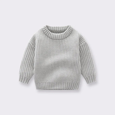 0-7T Toddler Kid Baby Boy Girl Winter Clothes Newborn Baby Sweater Infant Knit Pullover Top Casual Basic Top Knitwear Outfit