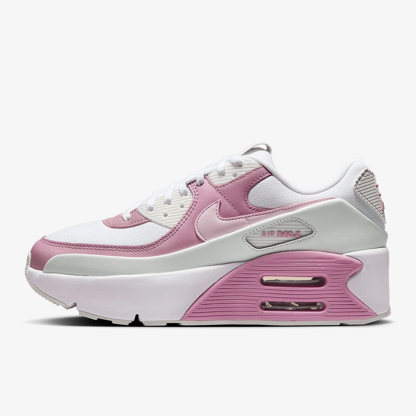 Nike Official Genuine AIR MAX Women's Thick Sole Low-Top Cushioned Air Cushion Sports Shoes FD4328-110