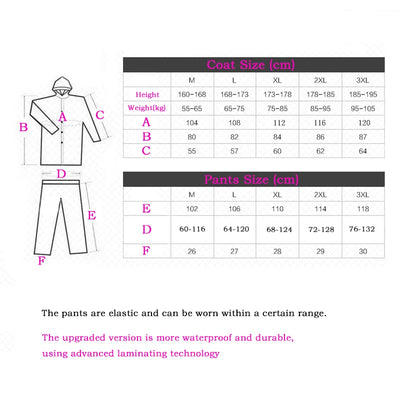LIKE RAIN Waterproof Raincoat Men Outdoor Riding Rain Suit Women Fashion Windproof Rainwear Rain Jacket Motorcycle Raincoat RC01