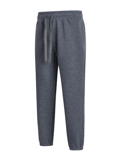 3 pieces of men's solid color casual sports pants - breathable lightweight suitable for daily wear