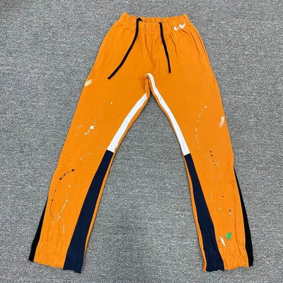 Tie Dye Sweatpants Y2K Pants Mens Womens Harajuku Hip Hop Tie Dye Graffiti Baggy Pants Drawstring Jogging Casual Trousers