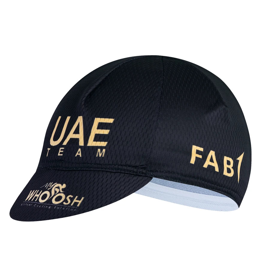 Tour 2025 Cycling Hat UAE Team FDJ Classic Cycling Caps Quick Dry Team Bike Mountain MTB Racing Bicycle Hat Under Helmet