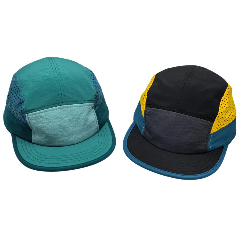Japanese Lightweight Fast Dry Quick Drying Snapback Hat Satin Bonnet Waterproof Camping Hiking Sun Soft Brim Baseball Caps