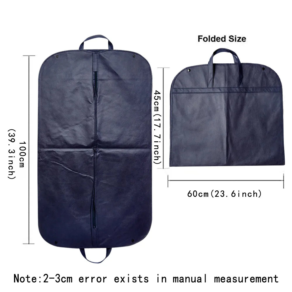 Dustproof Clothing Covers Waterproof Clothes Dust Cover Coat Suit Dress Protector Hanging Garment Bags Closet Organizer