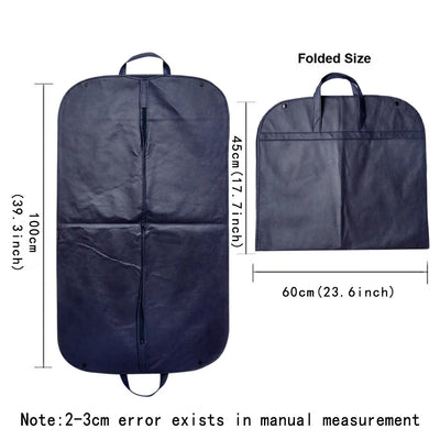 Dustproof Clothing Covers Waterproof Clothes Dust Cover Coat Suit Dress Protector Hanging Garment Bags Closet Organizer