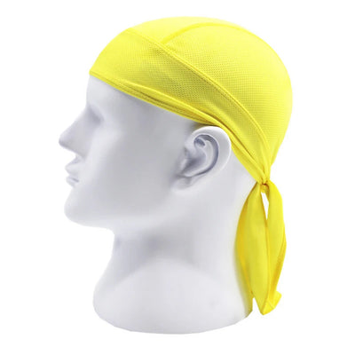 Quick Dry Pure Cycling Durag Head Scarf Summer Men Running Riding Bandana Headscarf Ciclismo Pirate Cap Headband