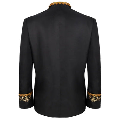 2025 Europe and USA  Gold-encrusted Court Dress Jacket for Men and Women,medieval Prom Performance Clothing,Halloween Costumes