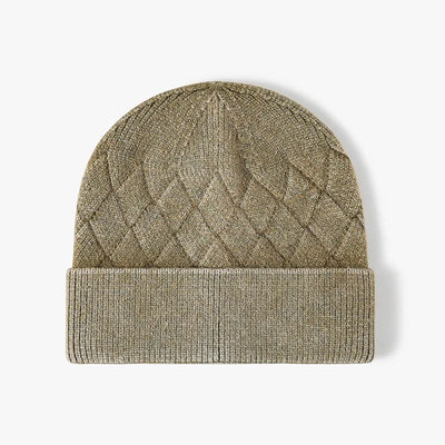 Outdoors Thick Soft Stretch Knitted Hat Hight Quality Elastic Skull Caps Beanies With Custom Logo Embroidery for Man Woman