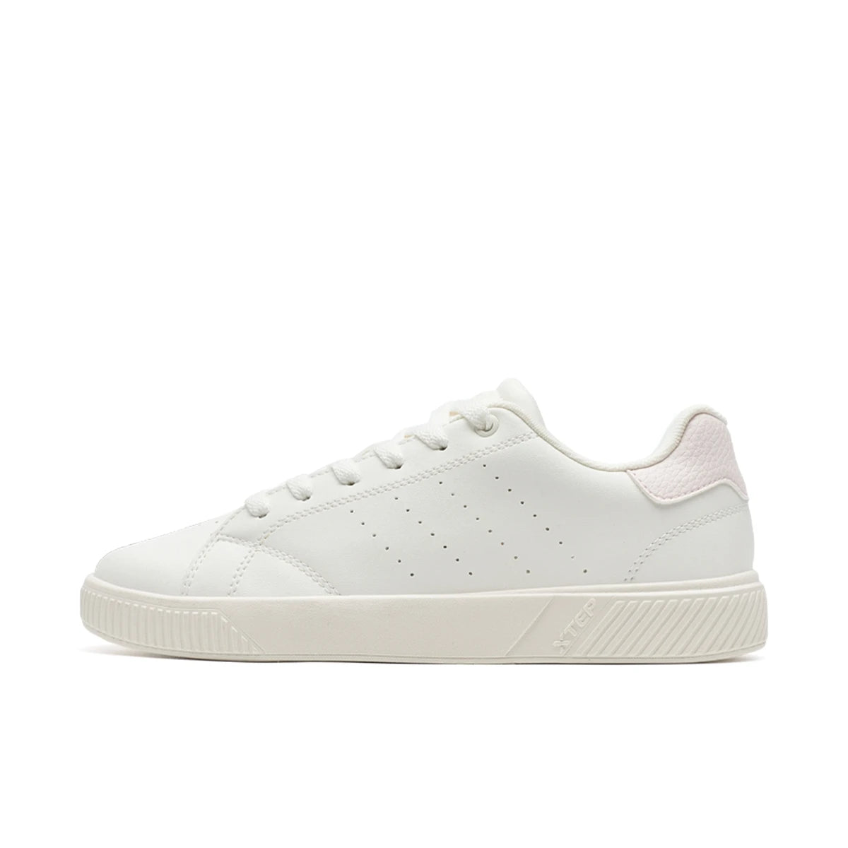 Xtep Skateboarding Shoes For Women 2025 Summer Lightweight Durability Leisure Fashion Lace Up Street Stlye Shoes 874118310012
