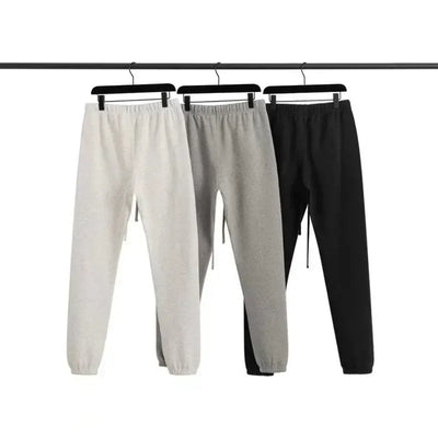 Season 8 Luxury Brand Men's Casual Pants Two Rows Flocked Letter Logo Top Quality Designer Brand Sweatpants