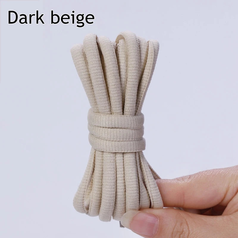1Pair Oval Shoe Laces Half Round Athletic Shoelaces for Running Sneakers Laces Shoes Strings Durable without Fading Shoelace