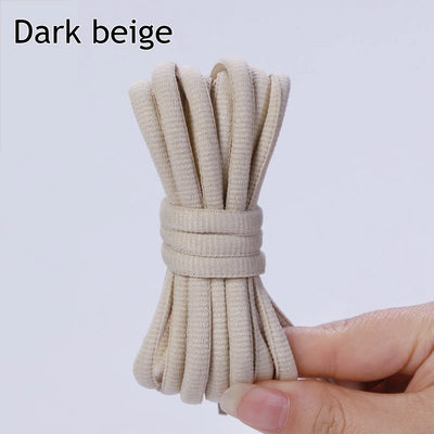 1Pair Oval Shoe Laces Half Round Athletic Shoelaces for Running Sneakers Laces Shoes Strings Durable without Fading Shoelace