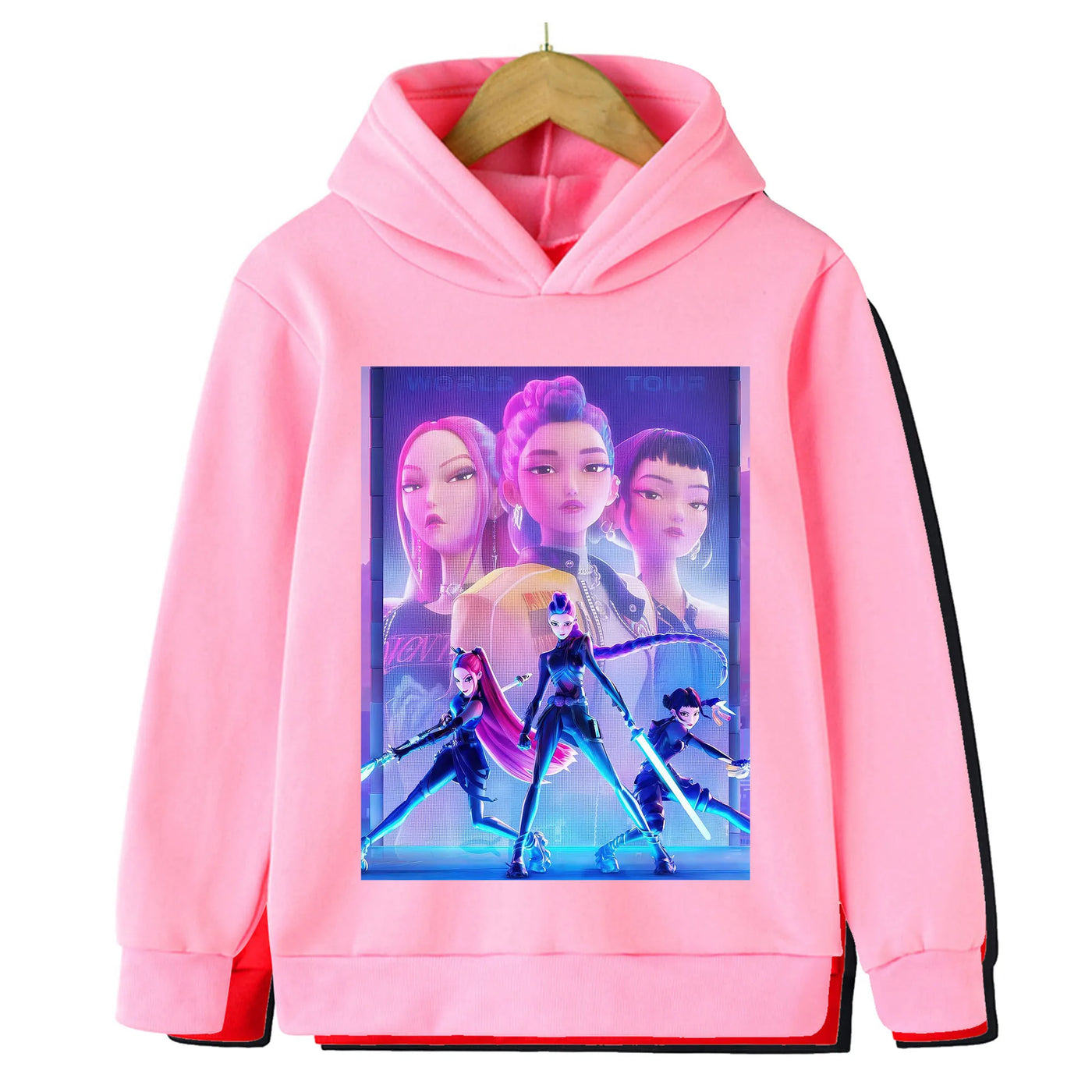 Kpop Witch Hunt Children's clothing, including men's and women's spring and autumn hoodies and fashionable sweatshirts